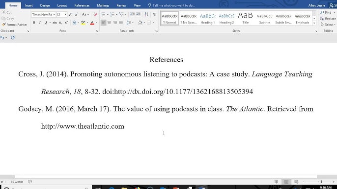 Do I Need to Display Url in Apa Citation