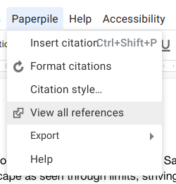 Does Google Docs Check for Duplicate Citations