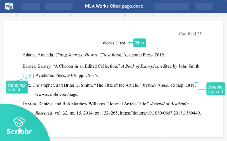 How to Format Mla Citations